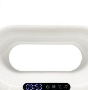Reveille matin, chargeurs sans file, speakers Bluetooth,3 en 1 ceci est parfait pour vous aider à décompresser le soir avant d’aller dormir ou même le matin !!!